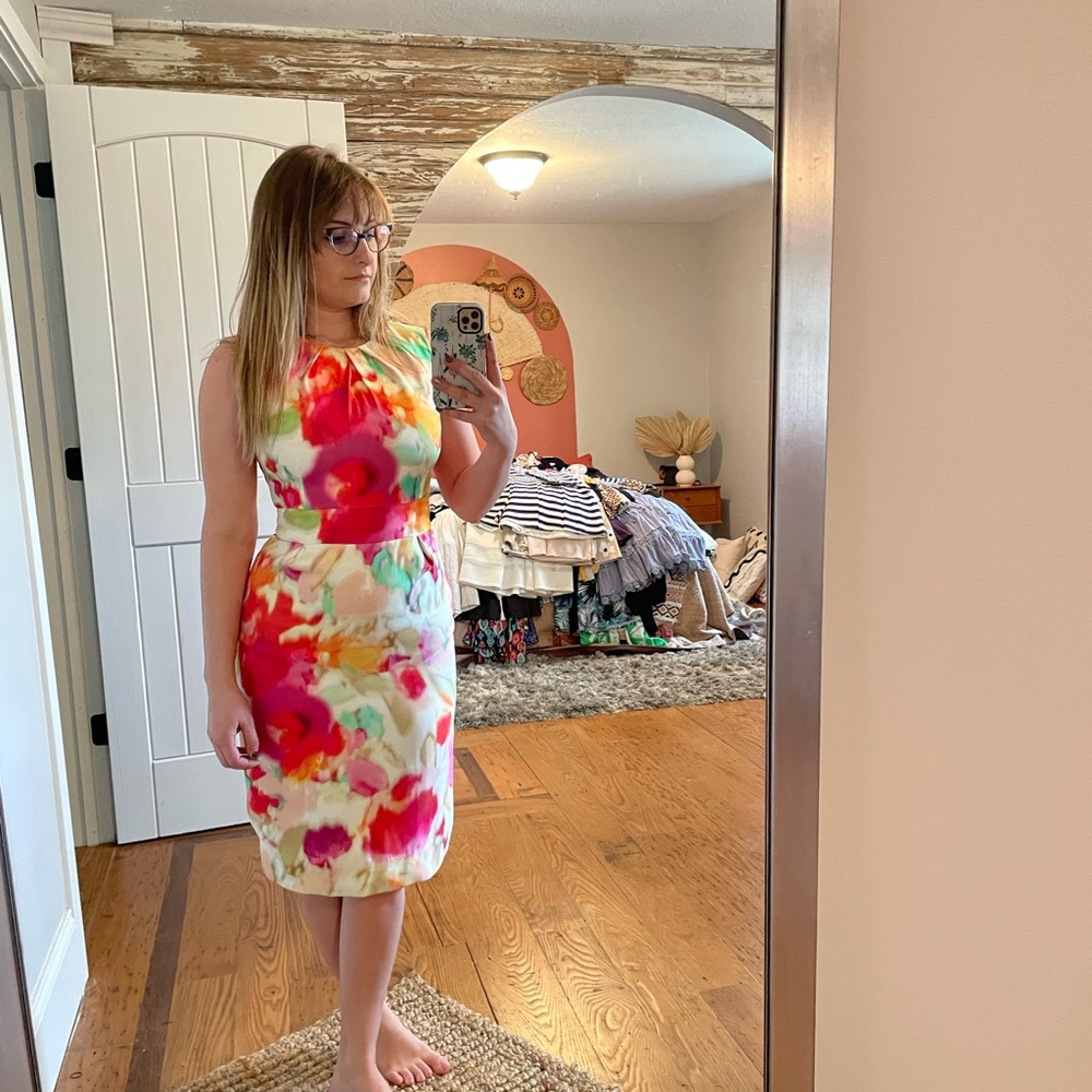 Kate spade watercolor dress